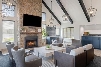 Modern clubhouse